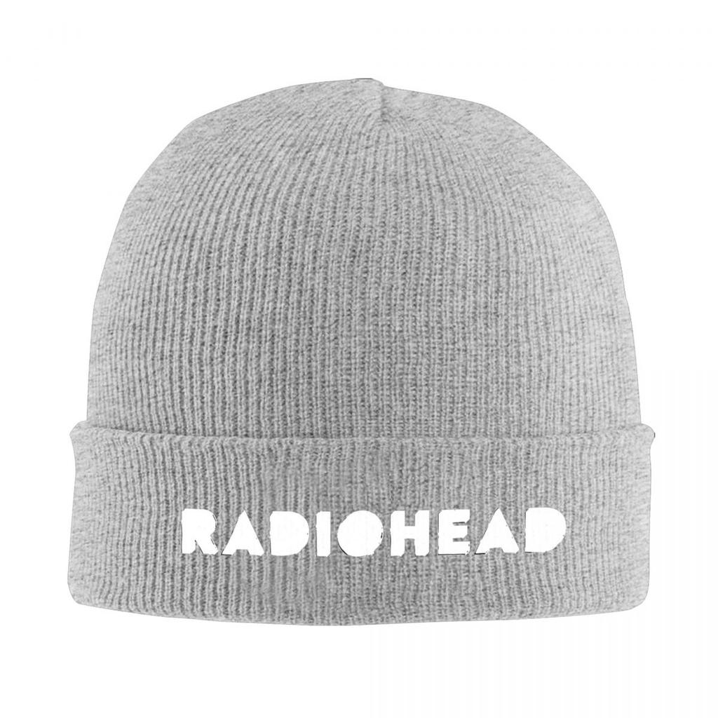 Лучший альбом Radiohead Теплая вязаная шапка Зимняя вязаная шапка-бини Шапки-бини Шапки в стиле хип-хоп для унисекс