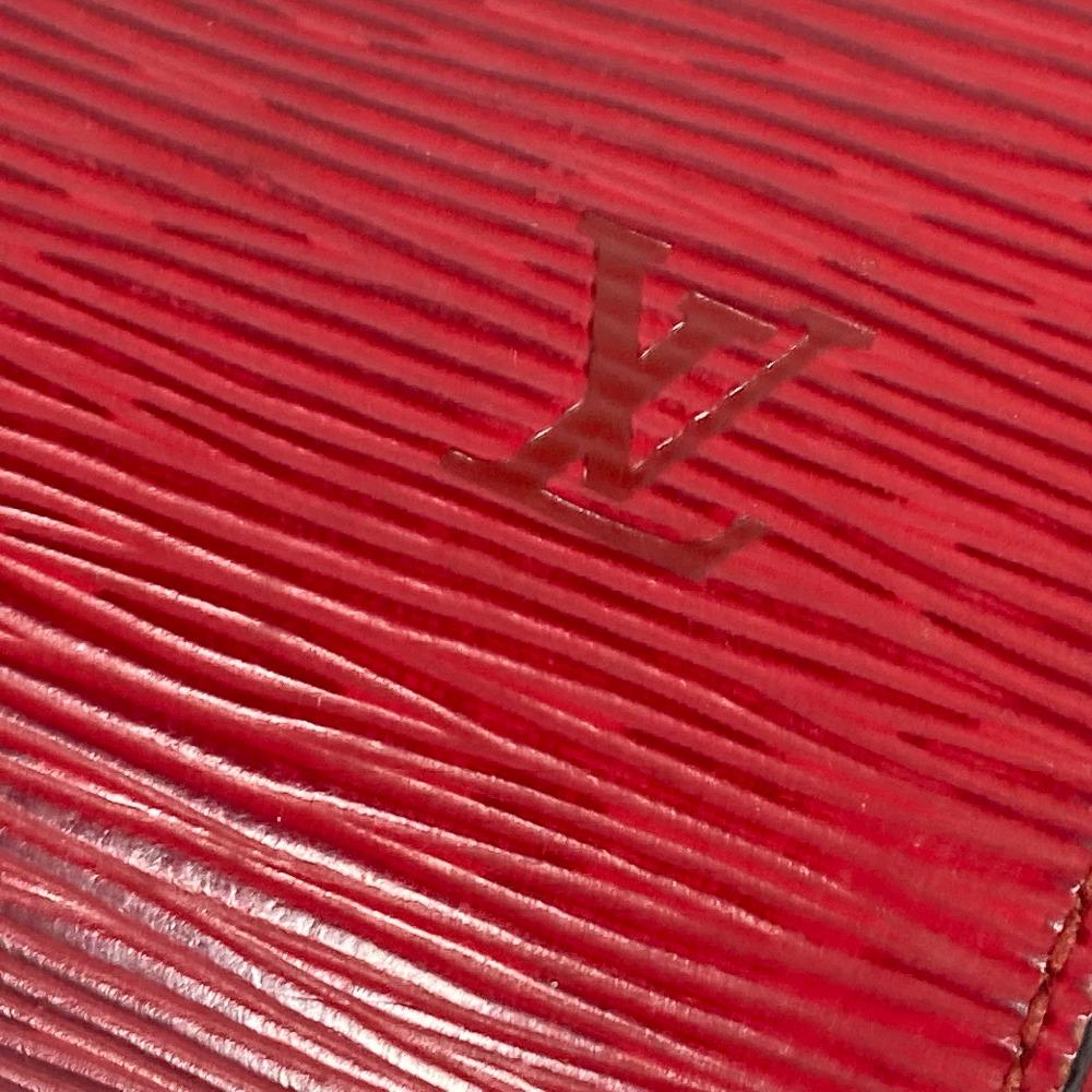 Louis Vuitton M52237 Epi Mabillon bag Backpack Epi Leather Castilian Red