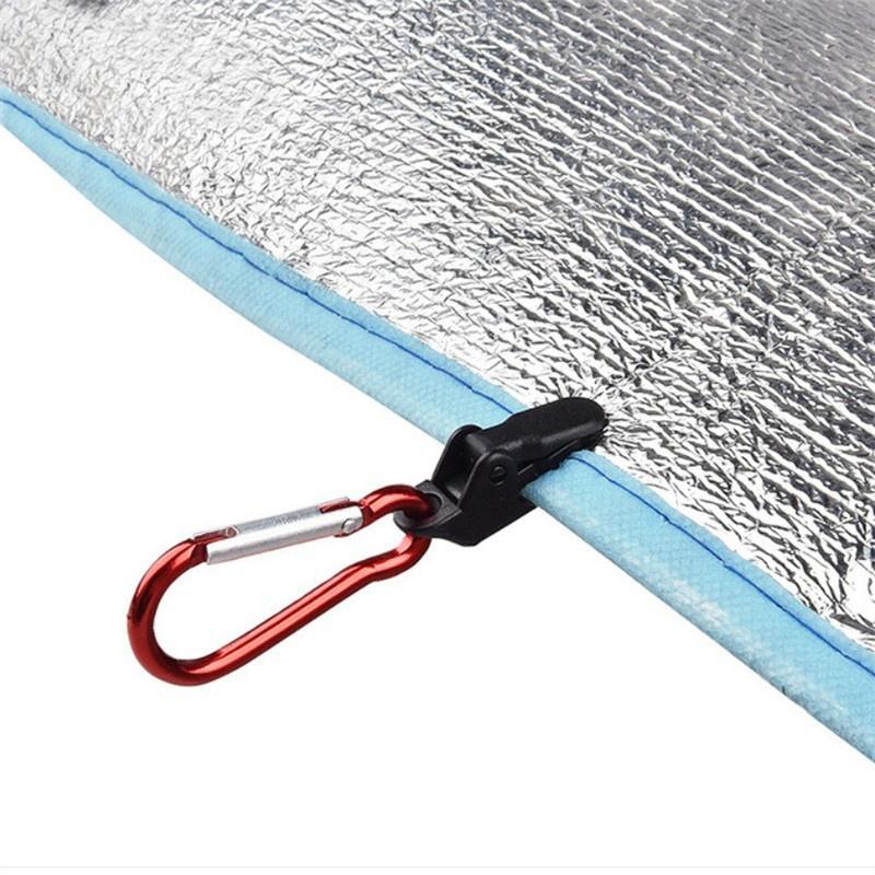 20/10pcs Hook Plastic Windproof Clamp Set Survival Grommet Tent Clips Buckle Awning Tarp Fixed Outdoor Camping Tent Accessories