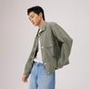 Levis Серия Ice Cool Свободная Мгновенное Охлаждение Жесткая Защита от Солнца Простая Джинсовая Куртка с Длинным Рукавом Унисекс куртки 006PC-0001