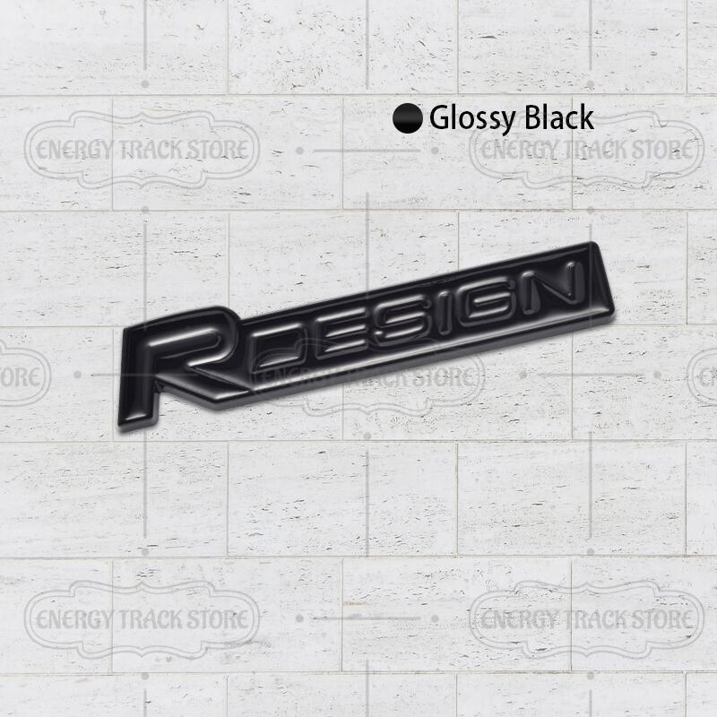 Car Sticker R Design Logo Front Grille Emblem Side Fender Rear Trunk Badge For Volvo V60 S40 S60 XC40 XC60 XC90 V90 V70 XC70 C70