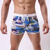 Fashion Men Quick Dry Summer Shorts Men Casual Beach Shorts Large Size Print Pattern Style Men Shorts