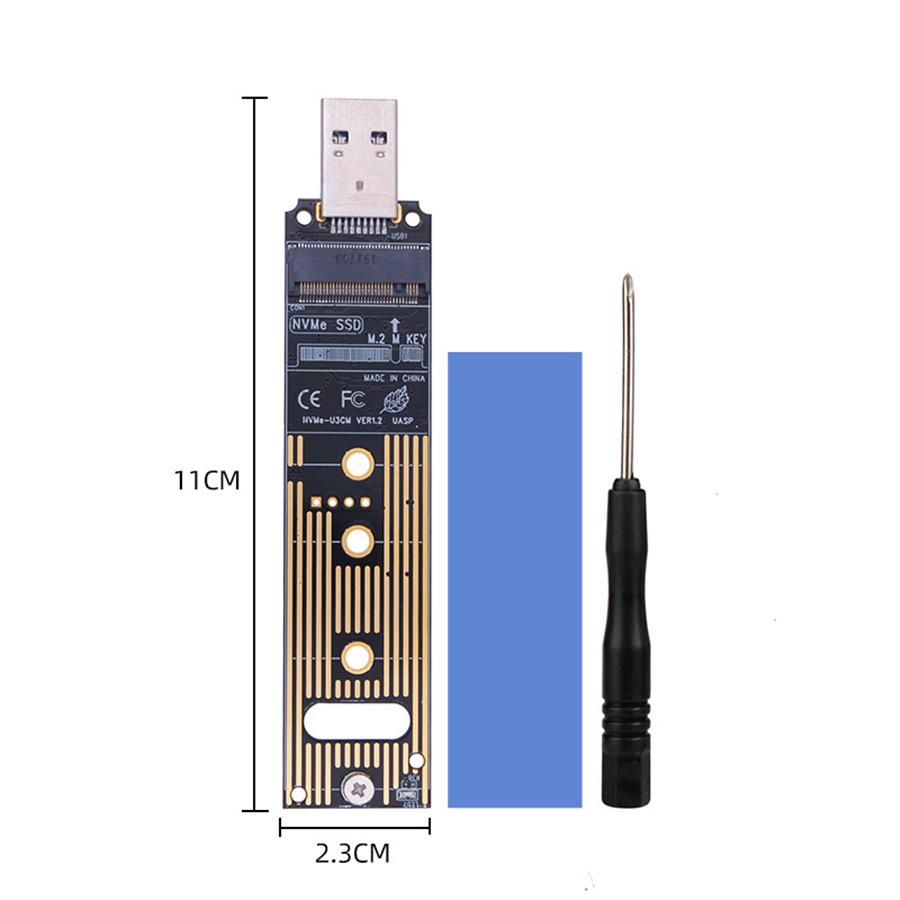Адаптер M.2 NVME SSD на USB 3.1 PCI-E на USB-A 3.0 Внутренняя карта-конвертер Новый