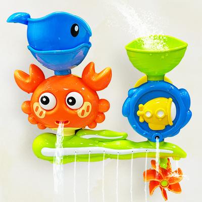Детская игрушка для ванны Краб Настенная присоска Дорожка Водные игры Детская ванная Комната Гусеница Игрушка для ванны и душа для детей Подарки на день рождения