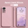 Для Redmi Note 11 Pro 11 11S 4G 5G Global Case Square Liquid Silicone Phone Case Для Xiaomi Redmi Note 11 11S Note11 Pro Back Cover