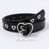 Women Fashion Dress Jeans Belt PU Leather Metal Buckle Heart Pin Waist Belts Lady Girls Leisure Waistband