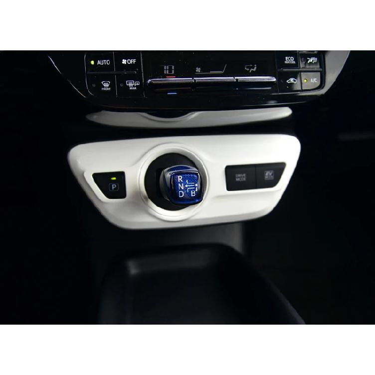 Для Toyota Prius PHV XW50 2016- Автомобильные Аксессуары Панель Переключения Передач в Стиле Углеродного Волокна Накладка на Центральную Консоль