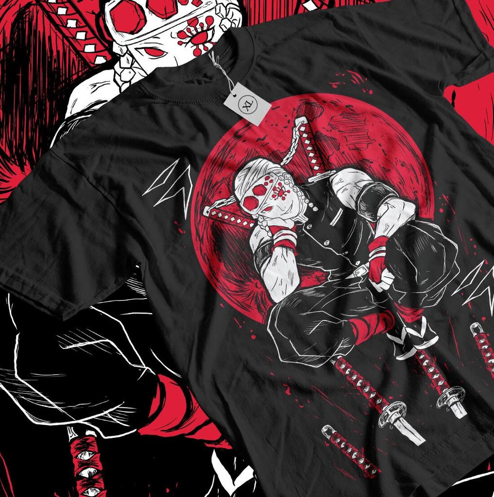 Футболка Тенген Узуй Клинок Рассекающий Демонов Kimetsu No Yaiba Хашира Хоррор Футболка Все Размеры