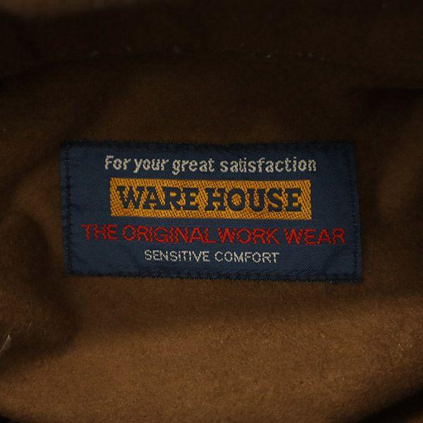 WAREHOUSE Long sleeve shirt L Brown Men's Used