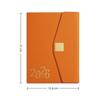 Square Buckle Planner Notebook A5 English Notebook NEW Schedule Book  Daily Plan Time Organizer