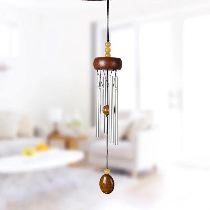 Temple Bell Pendant Lucky Feng Shui Small Wind Chimes Ringing Family Garden Outdoor Decorative Gifts Fashion Home Decoration