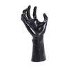 Demon Hand Statue Halloween Black Demon Hands Sculpture Wall Mounted Spooky Devil Hand Ornament Party Supplies