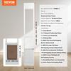 Dog Door for Sliding Glass Door 75 7/8"-80 11/16" Adjustable Height L