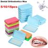 Портативный гигиенический уход за полостью рта с фруктовым ароматом, защитный воск для зубов, ортодонтический воск для зубов