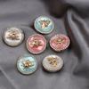 Fashion Metal Bee with Diamond Buttons Small Fragrant Coat Sweater Coat Button Suit Hand Stitched Buckle Decorative Buckle