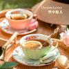 Керамическая кружка костяной фарфор европейская легкая роскошная кофейная чашка тарелка винтажная цветочная чашка для чая свадебный подарок офисная кружка для воды