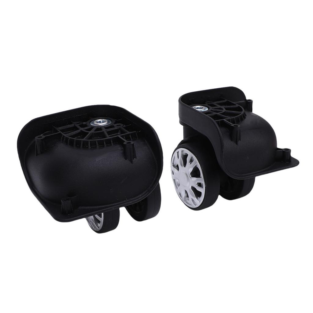 Колеса для чемодана, износостойкие, из АБС-пластика, бесшумные, амортизирующие, маленькие, поворотные, для замены