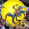 Anime Luffy One Piece Figure Anime Action Figures Collectible Model Q Version Funny Toys for Children Surprise Gift Decor