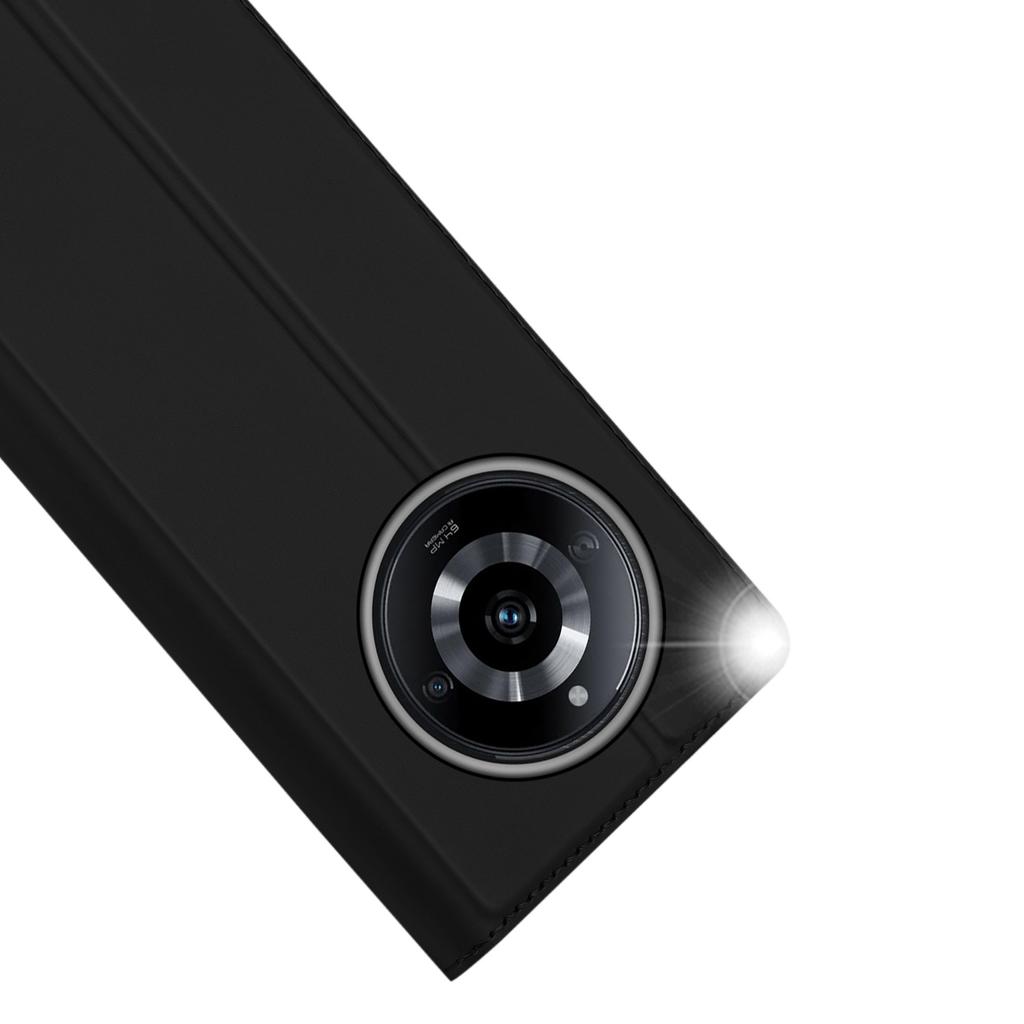 Dux Ducis Skin Pro Wallet Case with Stand for Realme 11 - Black