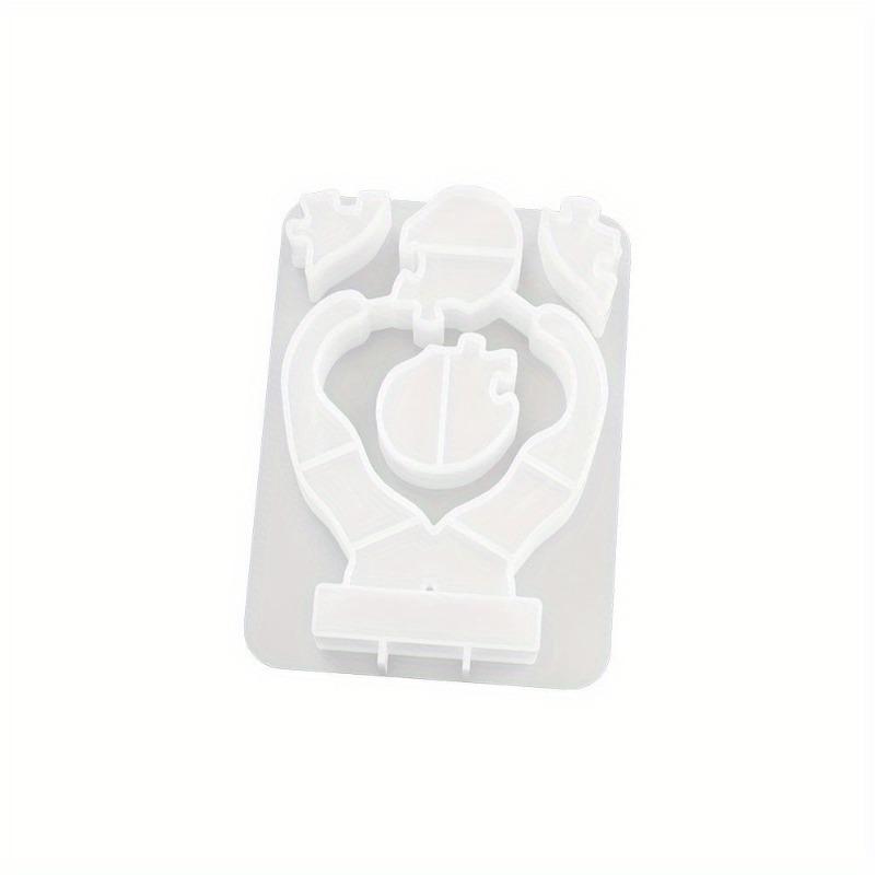 Сделай сам силиконовая форма с эпоксидными руками, держащими сердце