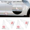 Car door corner protection cover Silicone anti-collision coverFor Opel Astra j g Insignia Corsa d Vectra c Zafira a Auto Gadgets