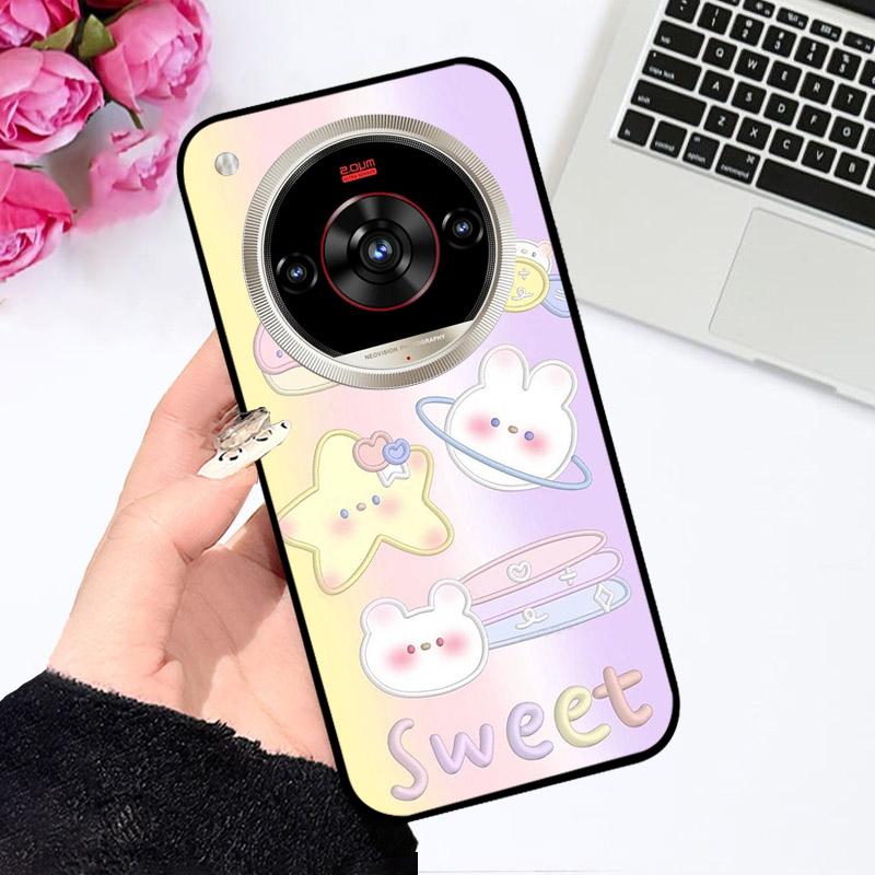 Чехол для Nubia Focus 2 Ultra Z2463N 6.8" Мягкий силиконовый TPU Чехол для телефона Для ZTE Nubia Focus2 Ultra 5G Ударопрочный корпус Focus2Ultra