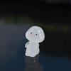 Glow In Dark Luminous Small People Figurines Cartoon Little Man Statue  Fairy Garden Decorations