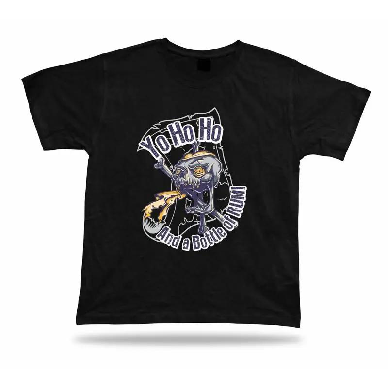 Yo Ho Ho And A Bottle Of Rum Monster Cool Stylish Tshirt Birthday Gift Apparel