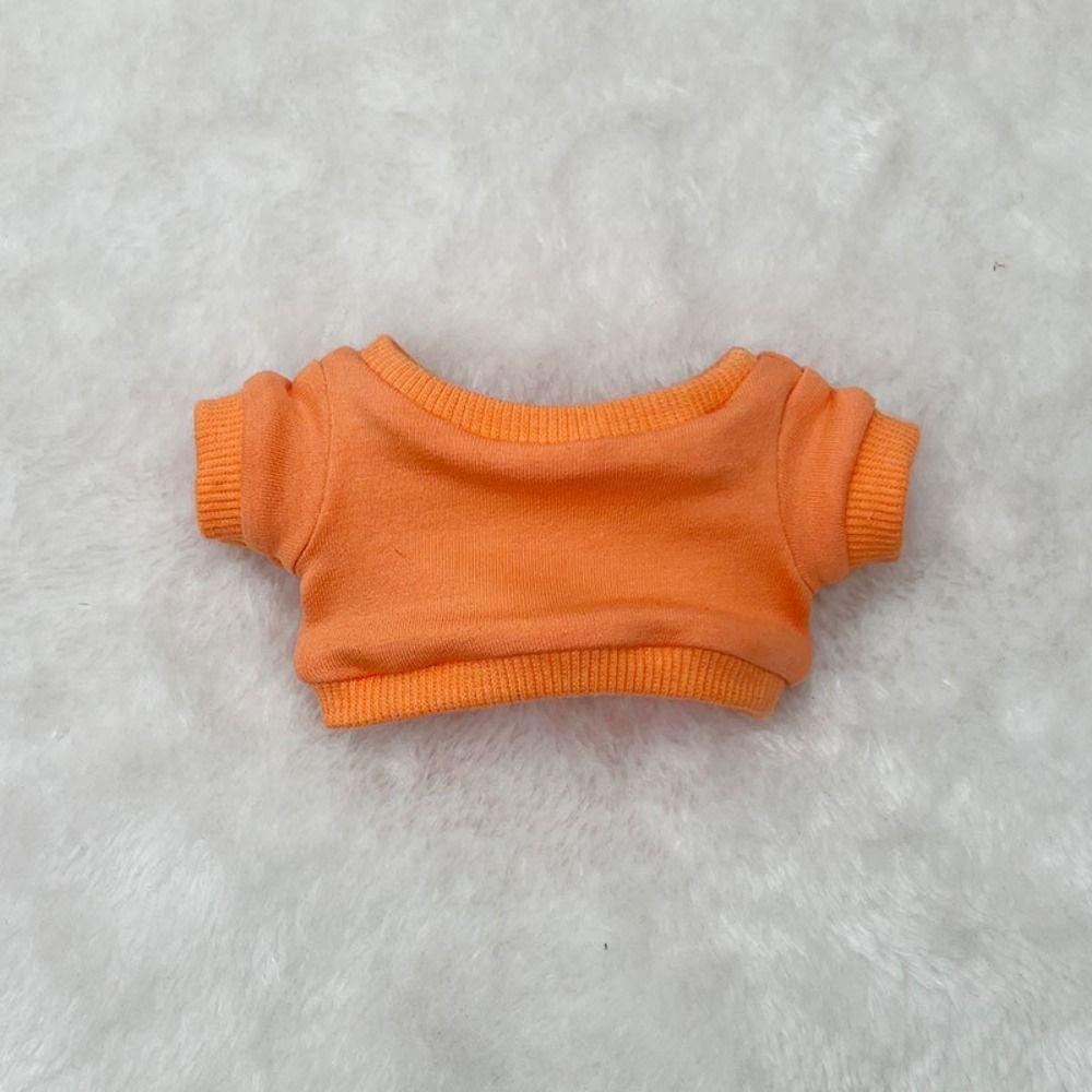 Сплошной цвет 20 см кукла одежда рубашка свитер брюки 20 см детская футболка 20 см кукла