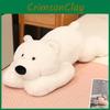 Plush Cute Bear Toy Hug Pillow With Prone Design Suitable For Gifts Childrens