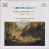 CD FELIX MENDELSSOHN, NICHOLAS WARD; N - String Symphony 2 8553162 Naxos 1996 US Classical Used