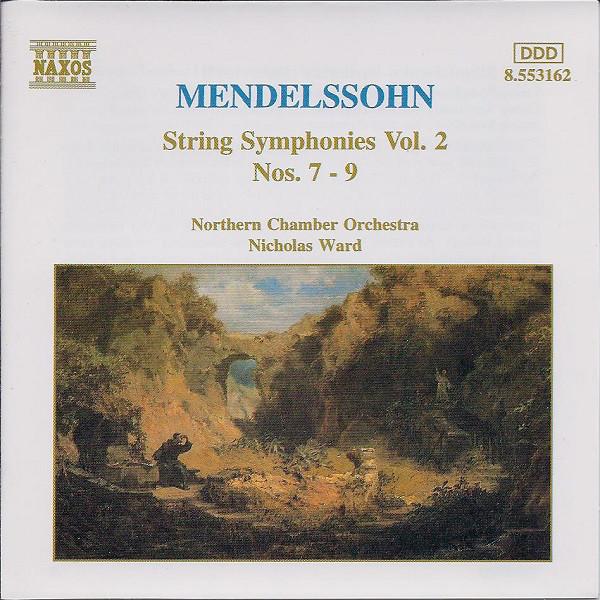 CD ФЕЛИКС МЕНДЕЛЬСОН, НИКОЛАС УОРД; N - Струнная симфония 2 8553162 Naxos 1996 США Классика Б/У