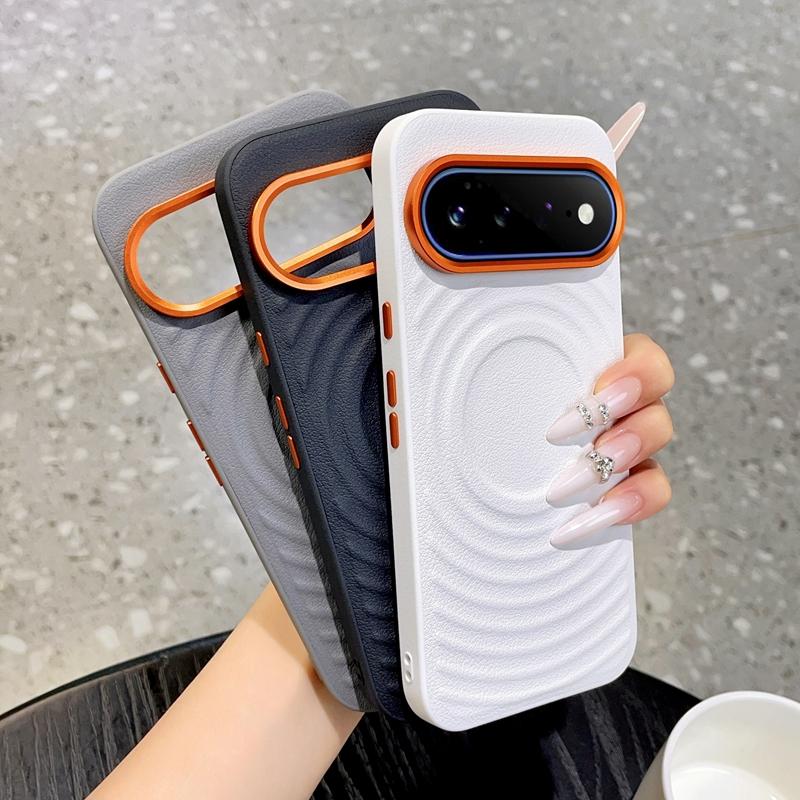 New For Google Pixel 11/ Pixel 11 Pro/Pixel Pro XL Case Magnetic Metal Camera Protection Independent Buttons Vegan Leather Cover