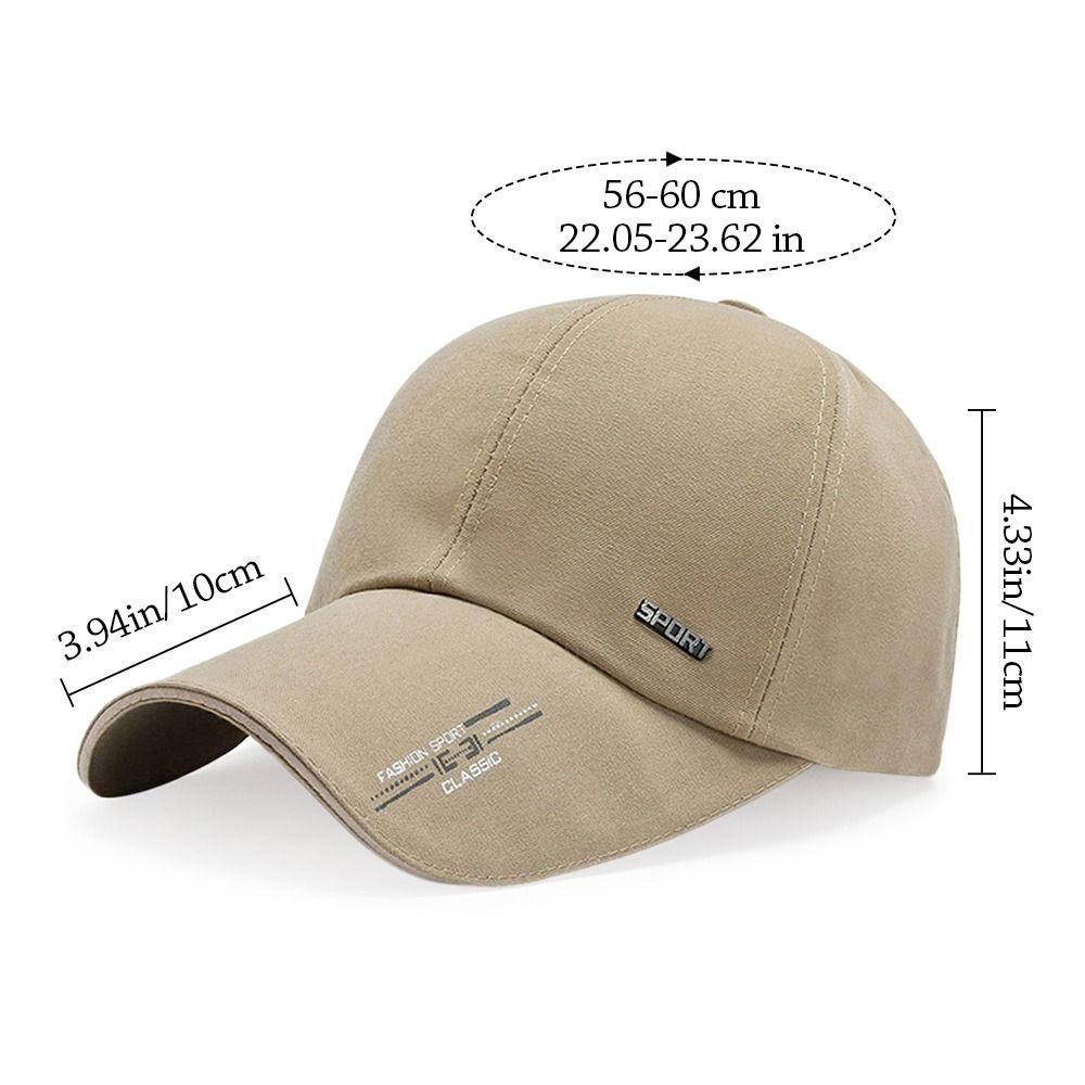 Adjustable Sun Hat Embroidery Snapback Hat Casual Visor for Men Women