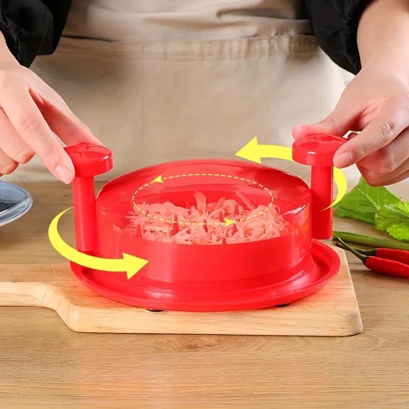 Измельчитель куриного мяса, ручная моющаяся многоразовая мясорубка, креативный разделитель курицы, мясорубка, измельчитель мяса, кухонные гаджеты