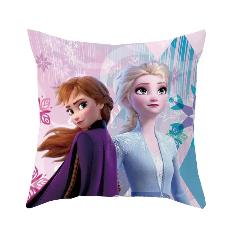 Disney Холодное Сердце Эльза Наволочка Чехол на Подушку Детская Малышка Пара Наволочка Декоративные Подушки Чехол 40x40 45x45см
