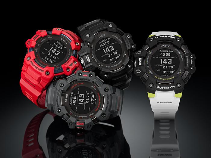 Casio Мужские часы G-SHOCK GBD-H1000-8, цифровые, ударопрочные, кварцевые, из нержавеющей стали, водонепроницаемость 200 м