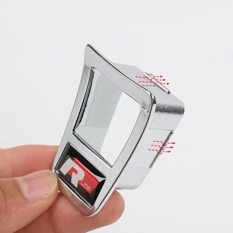 2026 Новое Для VW VOLKSWAGEN Хромированная Декоративная Накладка на Руль Автомобиля Аксессуары Отделки Для Volkswagen VW GTI Polo Golf Passat Ti