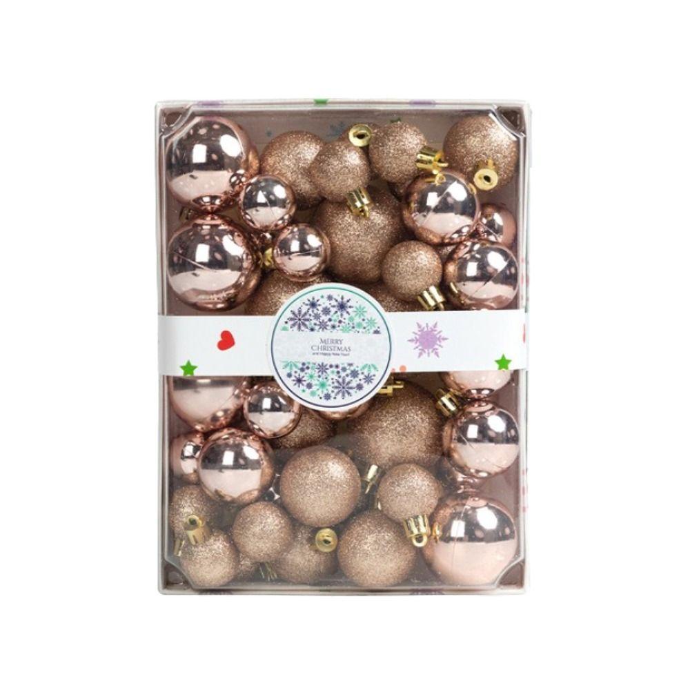 42 шт. Разноцветные гальванизированные рождественские подвесные шары  Украшение С Новым годом