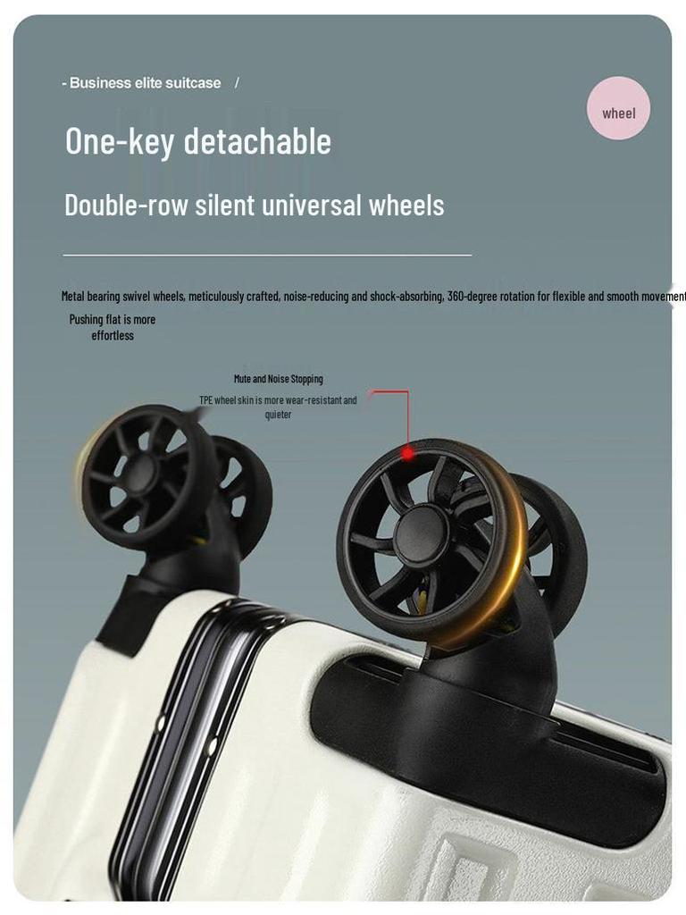 30-дюймовый чемодан большой вместимости с бесшумными колесами, устойчивый к давлению, устойчивый к царапинам и с кодовым замком