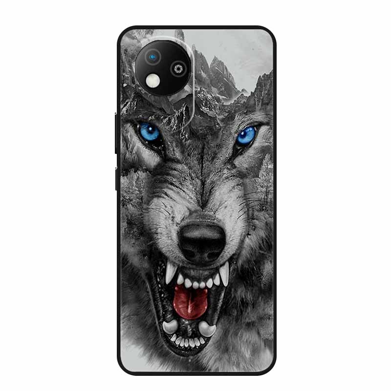 Чехол для ZTE BLADE A35 Lite Животные Мягкий Силикон ТПУ Чехлы для Телефона Задняя Крышка для ZTE BLADE A35Lite Ударопрочный Защитник Новый Capa