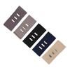 5pcs Elastic Waist Extenders Adjustable Easy Installation Pants Button Extender Waist Band