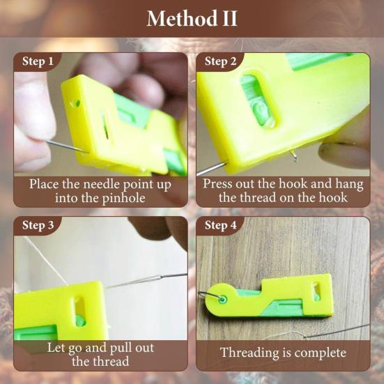 1/3/5/8Pcs Automatic Needle Threader Plastic Needle Threading Aid Hand Sewing Accessories for Embroidery Stitch Craft