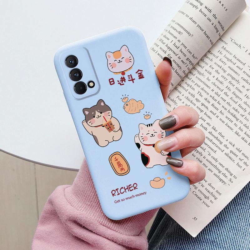 Чехол для Realme GT Master Edition Q3 Pro Carnival Чехол Милые Мультяшки Мягкий Силиконовый Чехол для Телефона Для OPPO Realme Q3 Pro Carnival