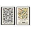 Набор постеров Уильяма Морриса aoipro размер x 2 шт. (A3 (29,7см 42см))