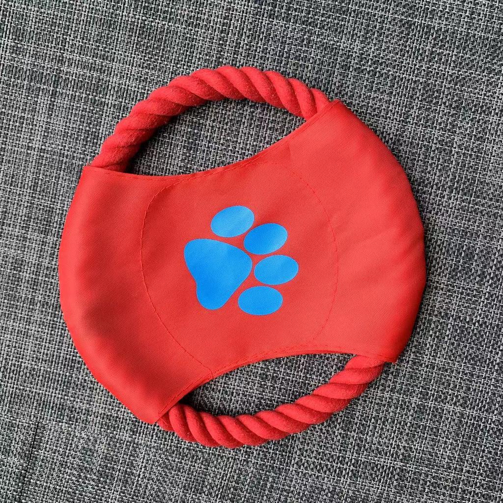 Durable Bite Resistant Dog Flying Disc Pet Molar Throwing Training Toy