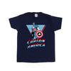 Mens Captain America Triangle T-Shirt