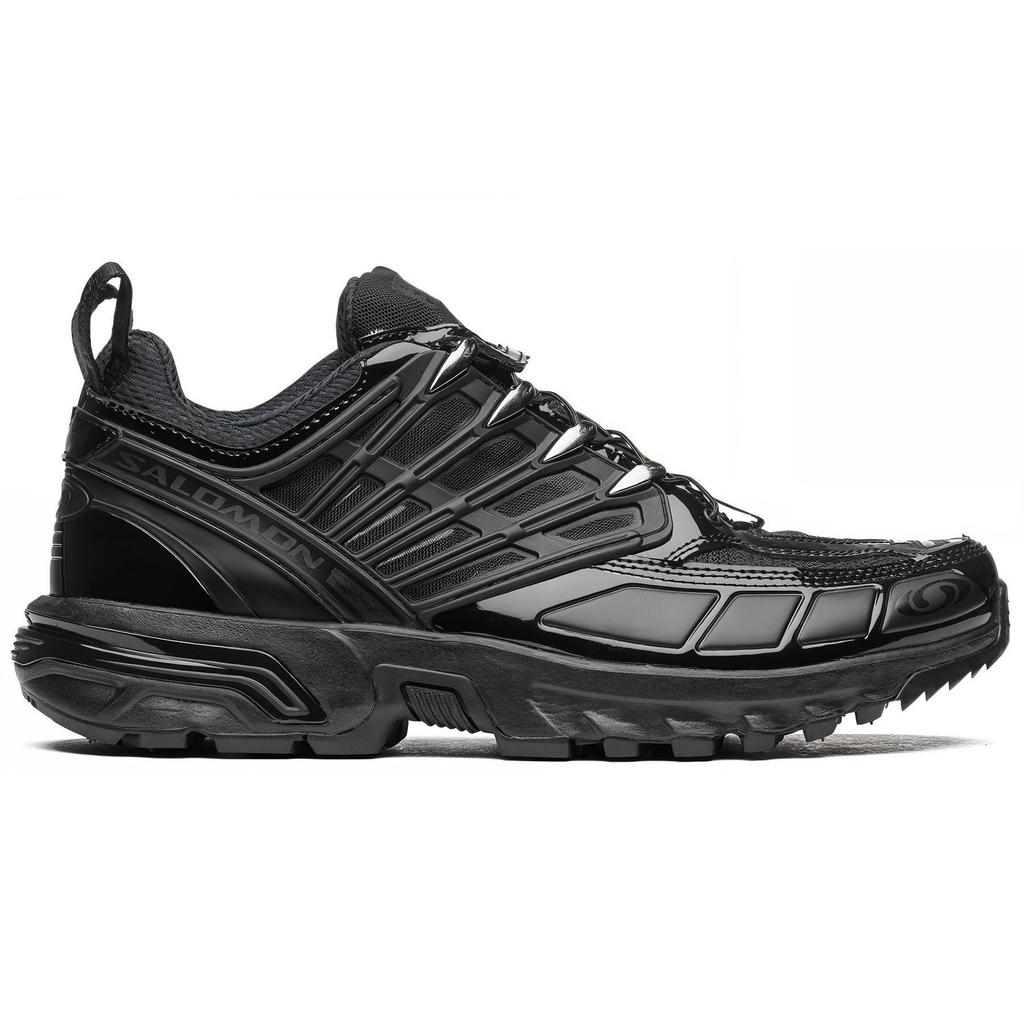 SALOMON X MM6 Maison Margiela ACS Pro Продвинутые Кожа КРС Верхний Слой Удобные Круглый Носок Низкие Наружные Ботинки Унисекс L47392800