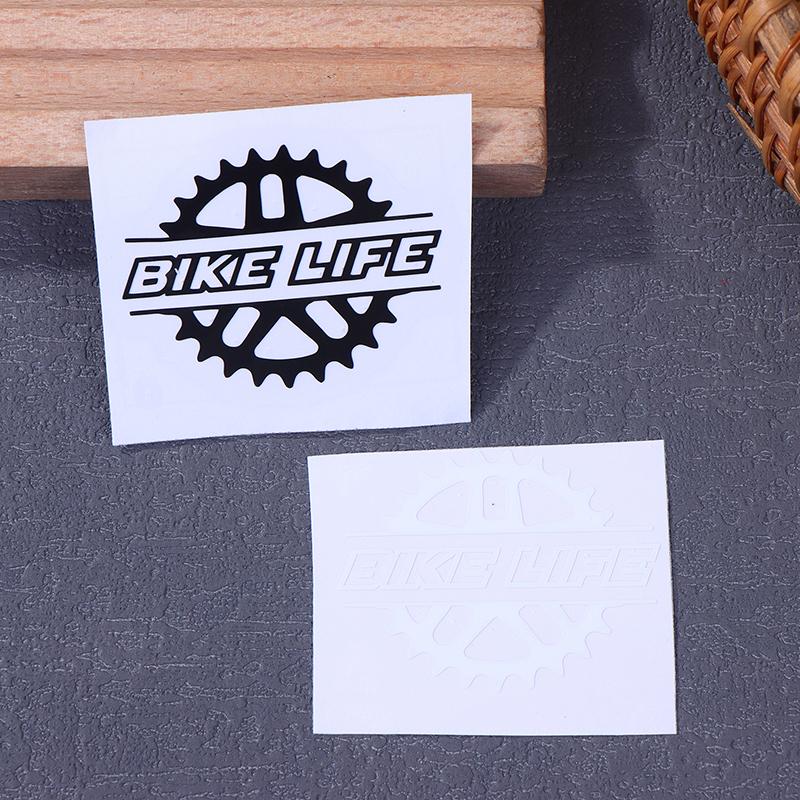 1 шт. Наклейки Bike Life для велосипеда, для рамы, верхней трубы, декоративная виниловая наклейка для шлема, для велосипеда, водонепроницаемые мотоциклетные аксессуары