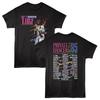 Tina Turner Black Shirt | Officially Licensed Private Dancer Tour Tee | Vintage Concert Graphic T-Shirt
